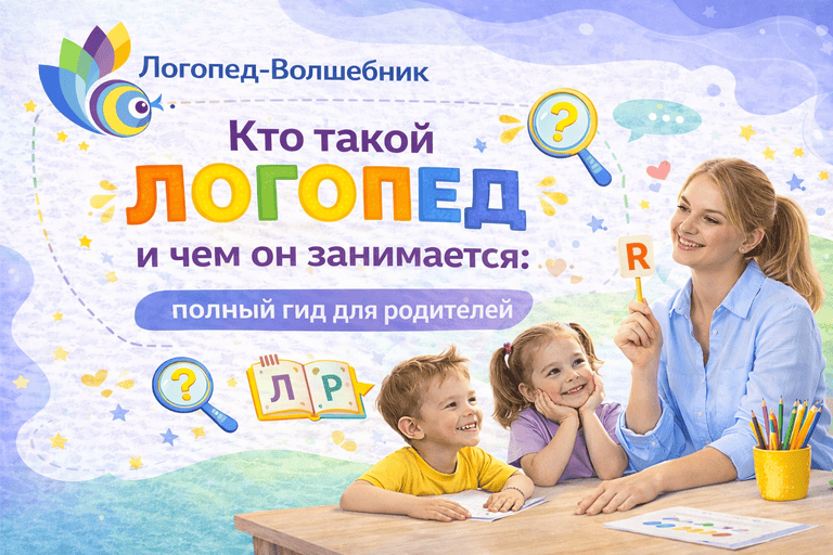 Кто такой логопед и чем он занимается: полный гид для родителей