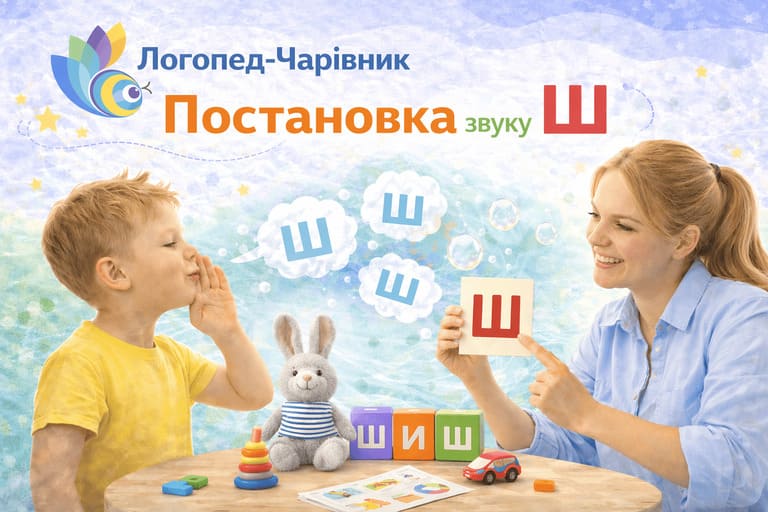 Постановка звуку «Ш»