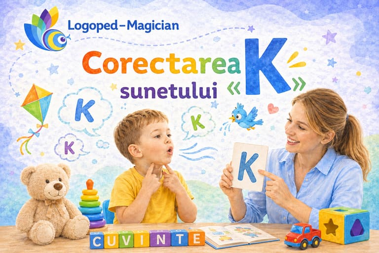 Corectarea sunetului «K»