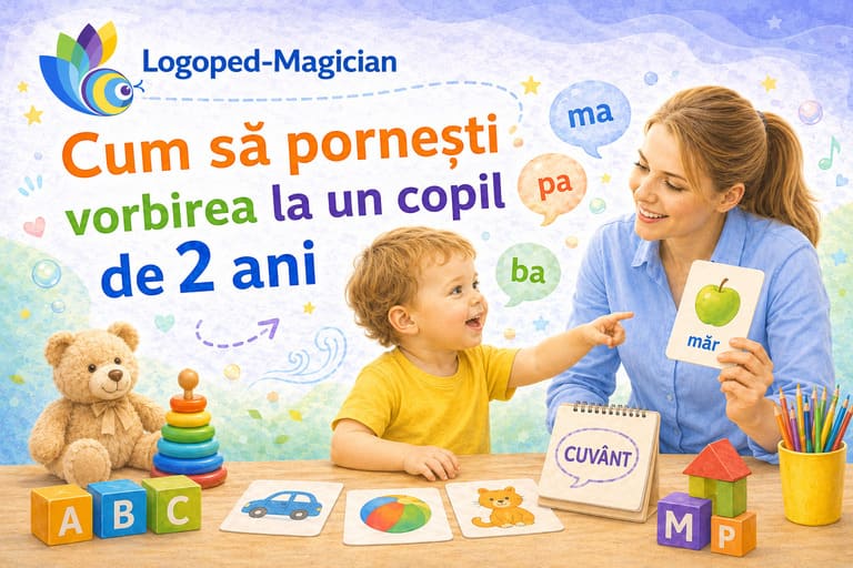 Cum să stimulezi vorbirea la copilul de 2 ani