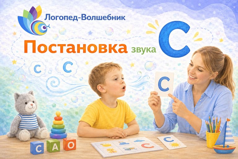 Постановка звука «С»