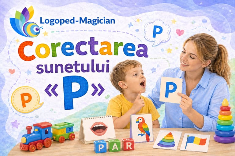 Corectarea sunetului«P»