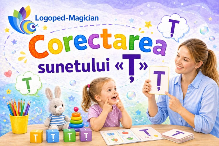 Corectarea sunetului«Ț»