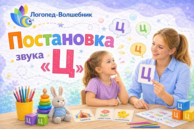 Постановка звука «Ц»