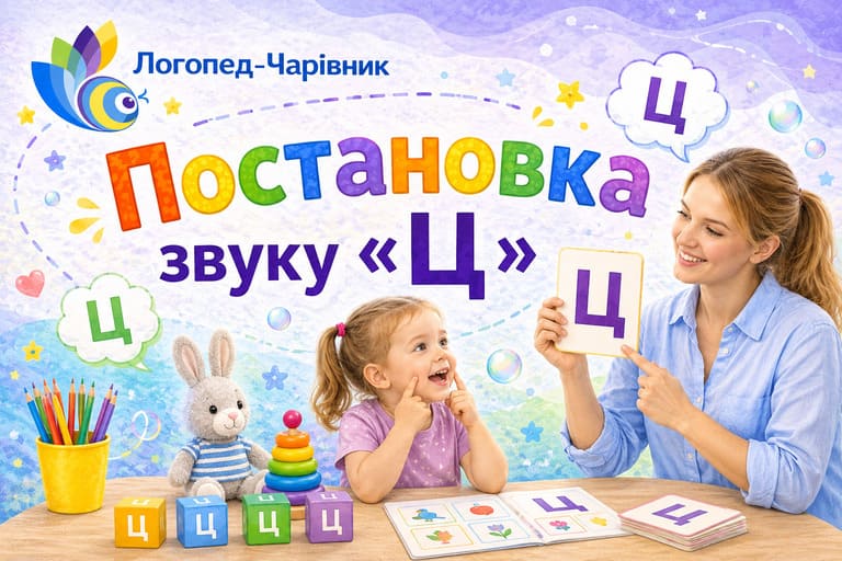 Постановка звуку «Ц»