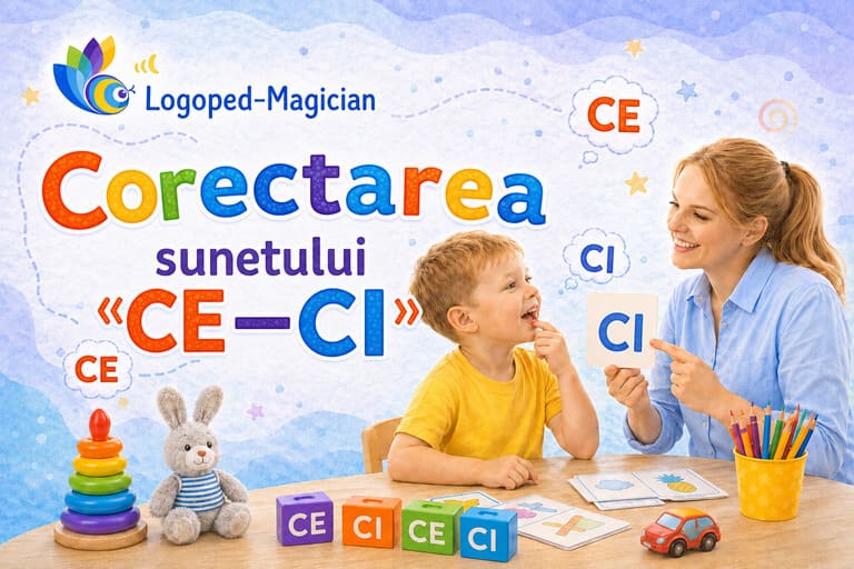 Corectarea sunetului «CE–CI»