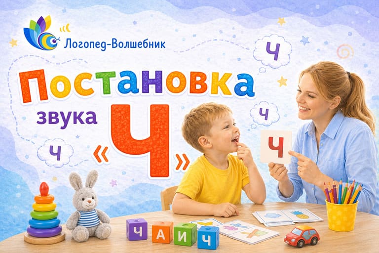 Постановка звука «Ч»
