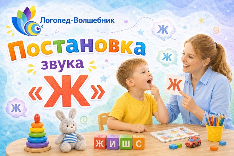 Постановка звука «Ж»