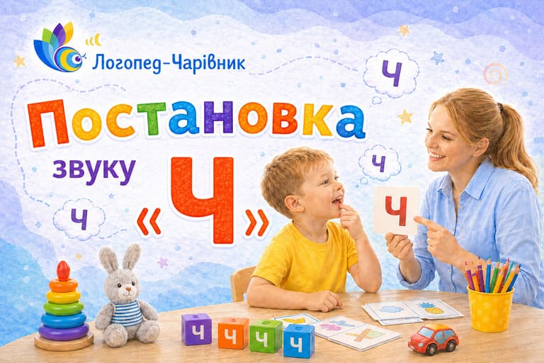 Постановка звука «Ч»