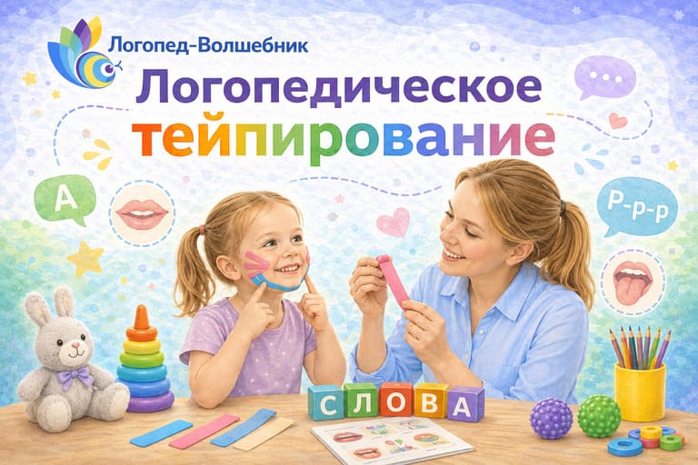 Логопедическое тейпирование
