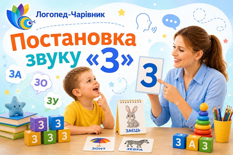 Постановка звуку «З»